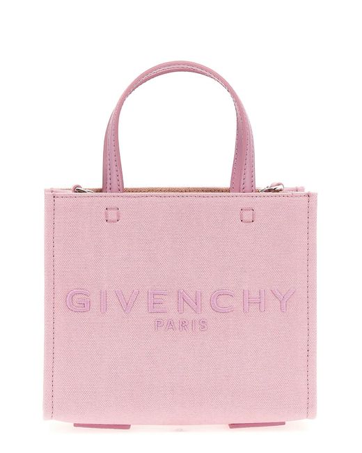 Givenchy Pink Mini-Einkaufstasche "G-Tote"