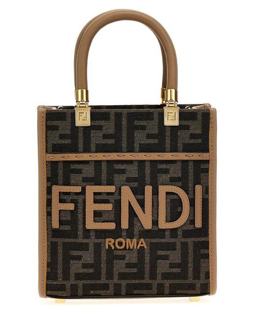Fendi Black 'mini Sunshine' Handbag for men