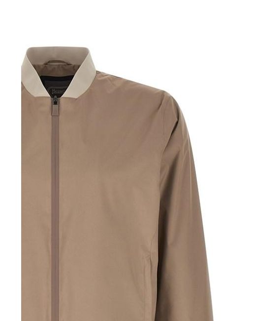 Bomber 'Functional' di Herno in Natural da Uomo