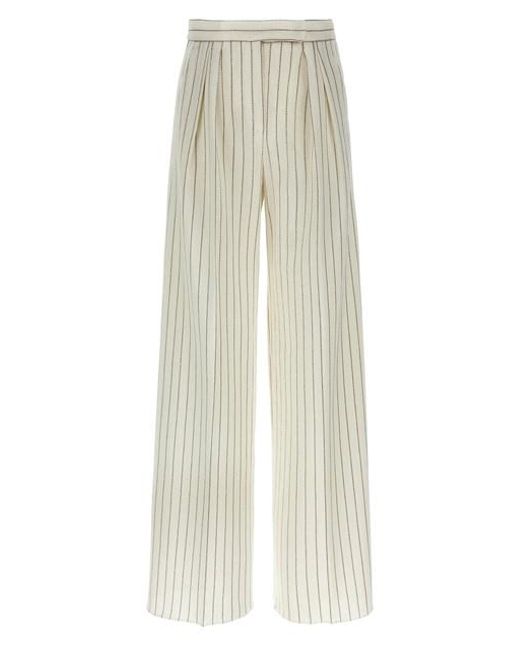 Pantalone 'Clarion' di Max Mara in White