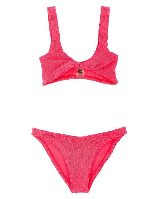 Hunza G Pink Juno Beachwear