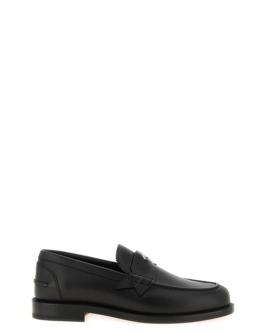 Christian Louboutin Black 'the Plato' Loafers for men