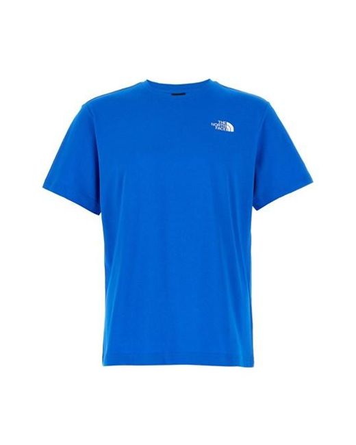 Tシャツ・カットソー THE NORTH FACE 'Vertical' T-shirt Blue The North Face 'vertical' T-shirt in Blue for Men | Lyst