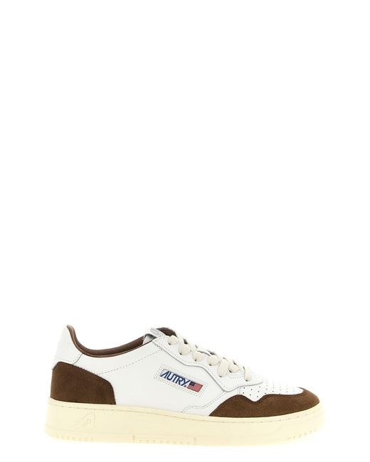 Autry White 'medalist Low' Sneakers for men