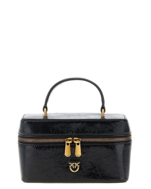 Pinko Black 'vanity Soft' Mini Crossbody Bag