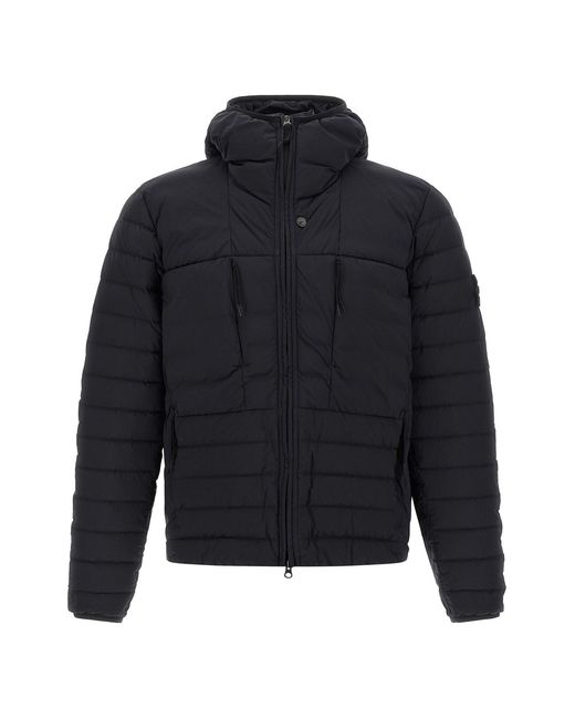 Stone Island Blue Down Jacket '4100106' for men