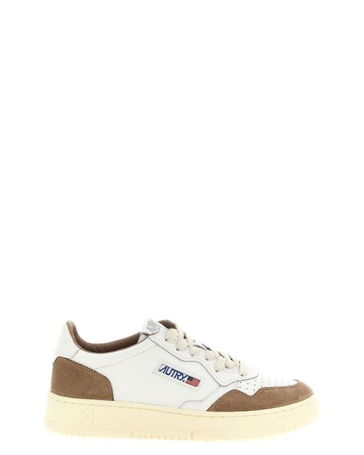 Autry White 'medalist Low' Sneakers for men