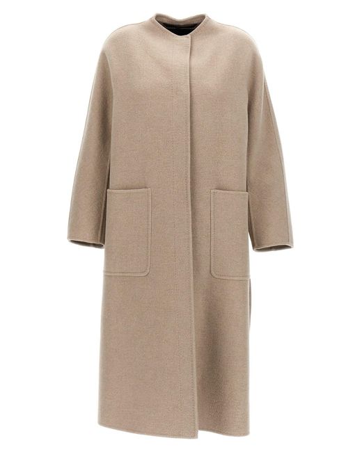 Max Mara Natural 'Gioiosa' Coat