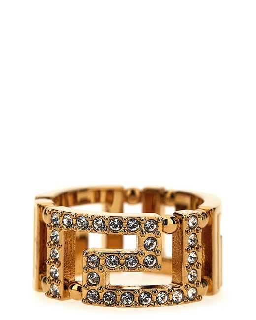 Versace Multicolor Ring "La Greca"