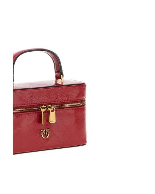 Tracolla 'Vanity Soft' Mini di Pinko in Red