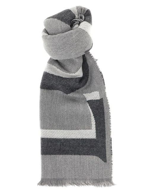 Sciarpa Double-Face di Loewe in Gray