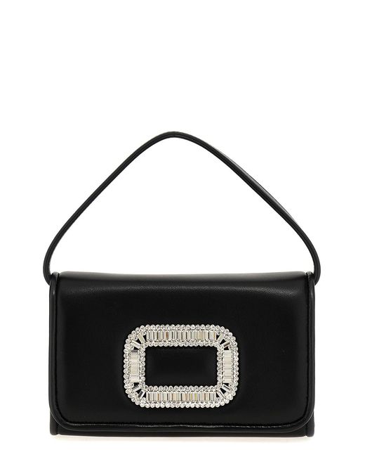 Roger Vivier Black 'pilgrim Micro' Handbag for men