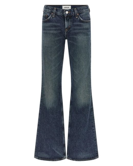 Agolde Blue 'low-rise Boot' Jeans