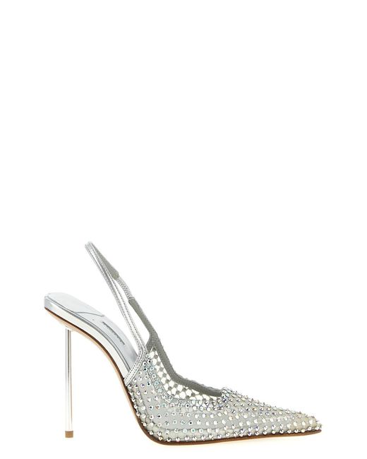Le Silla White 'gilda' Slingback