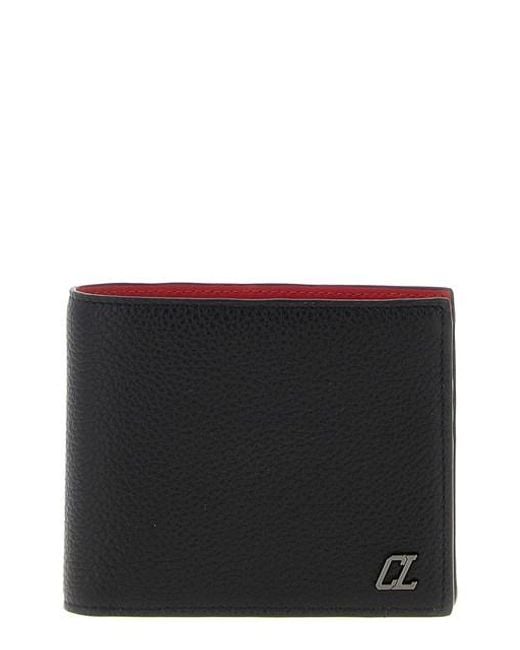 Christian Louboutin Black 'M Coolcard' Wallet for men