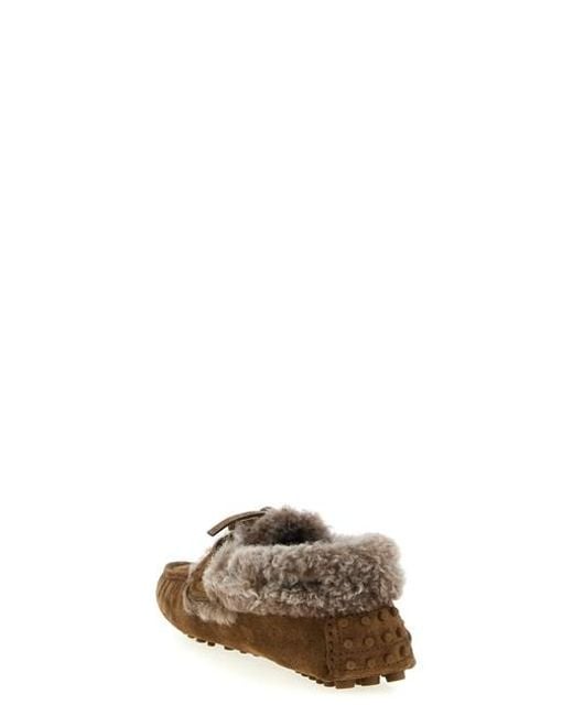 Mocassino 'Driving Loafer' di Brunello Cucinelli in Brown
