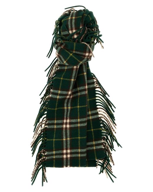 Burberry Green Check Scarf Scarves, Foulards for men