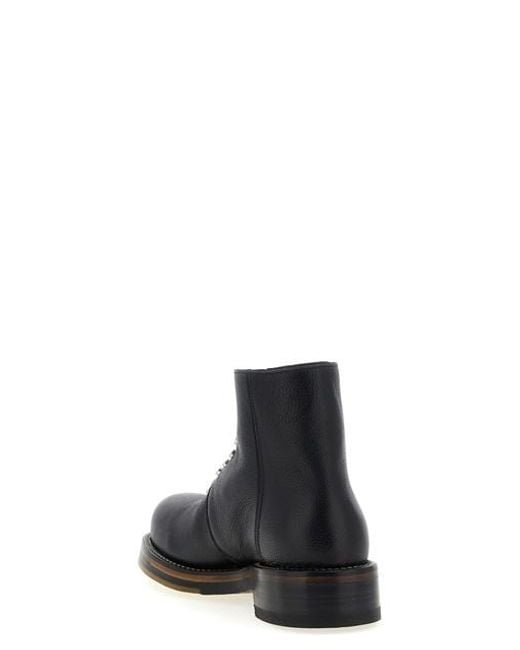 Stivaletto 'Maker' di Alexander McQueen in Black da Uomo