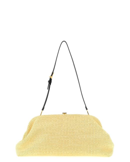 Alberta Ferretti Natural Maxi Pouch