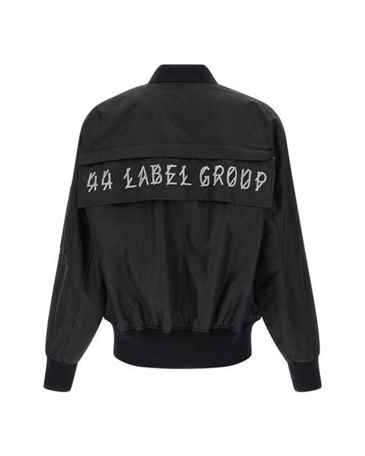 Bomber 'Outer' di 44 Label Group in Black da Uomo