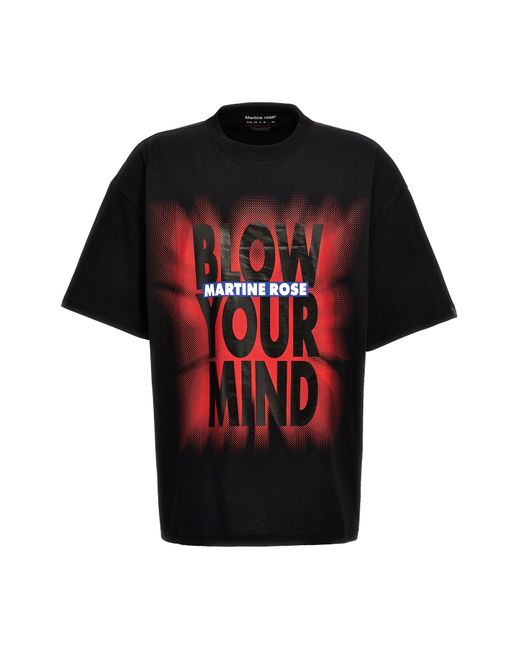 Martine Rose T-Shirt "Blow Your Mind" in Red für Herren