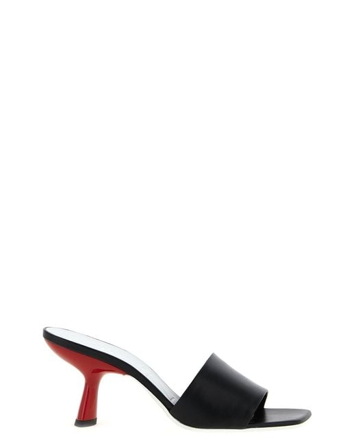 Vicini Black 'lavenue' Sabots