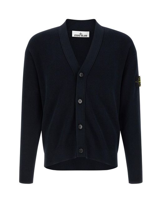 Stone Island Blue '5100009' Cardigan for men