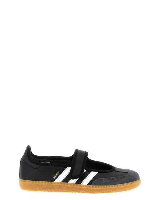 Adidas Originals Black 'samba Jane' Sneakers