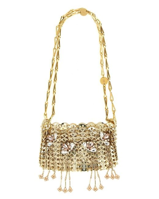 Rabanne Metallic '1969' Shoulder Bag With Fringes
