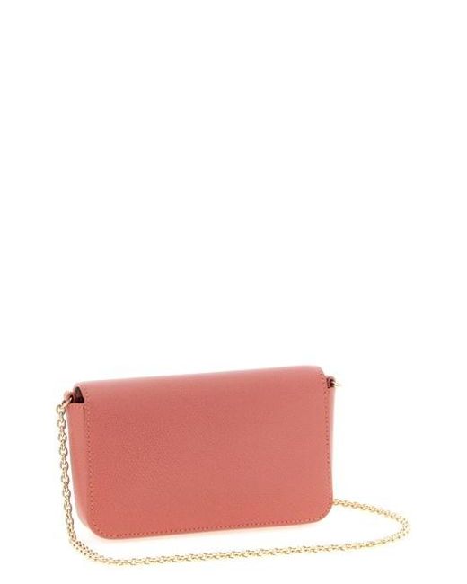 Tracolla 1927' Mini di Furla in Pink