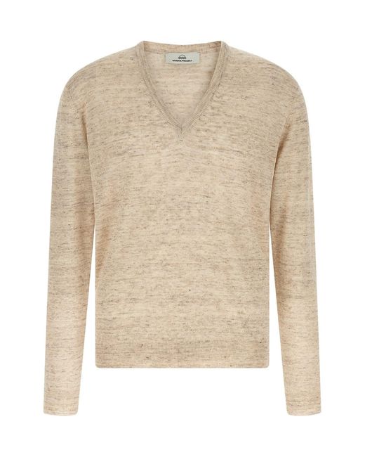 Rivvia Projects Natural Linen And Silk Sweater for men