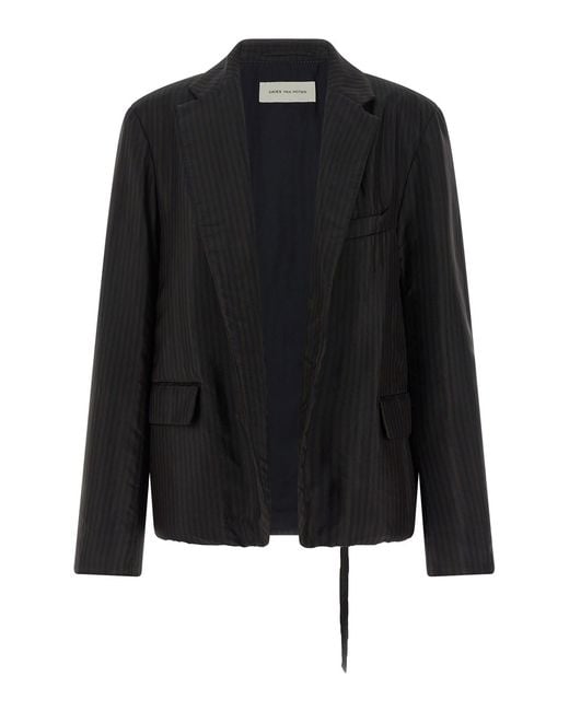 Dries Van Noten Black 'blursy' Blazer