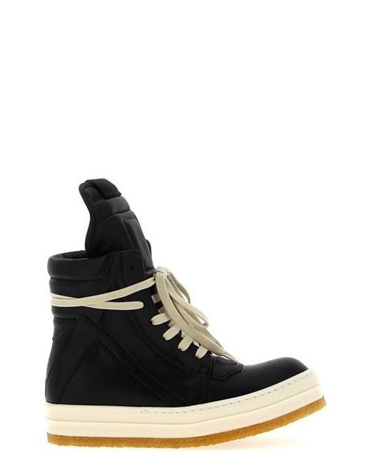 Sneaker 'Creep Geobasket' di Rick Owens in Black