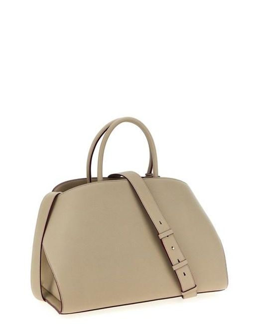 Borsa A Mano 'Hug M' di Ferragamo in Natural
