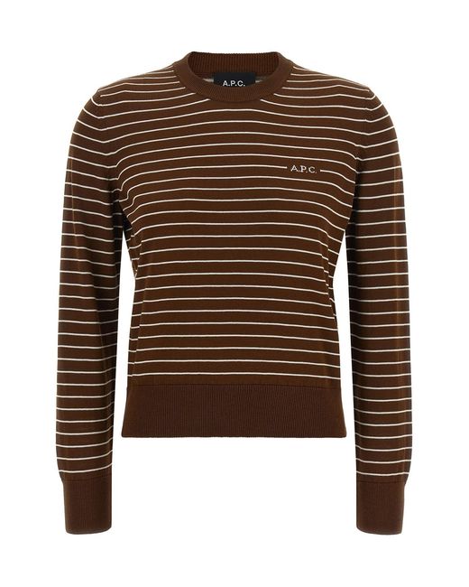 A.P.C. Brown Pullover "Sima"
