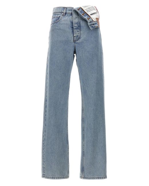 Y. Project Blue 'evergreen' Jeans
