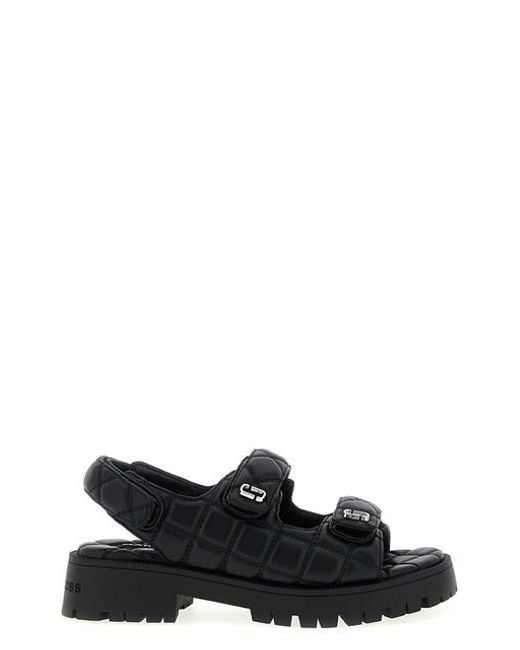 Sandalo 'The Quilted Sunny' di Marc Jacobs in Black