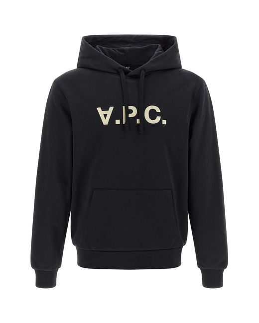 A.P.C. Blue 'grand Vpc' Hoodie