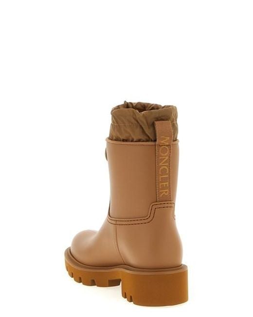 Stivale Da Pioggia 'Kickstream' di Moncler in Brown