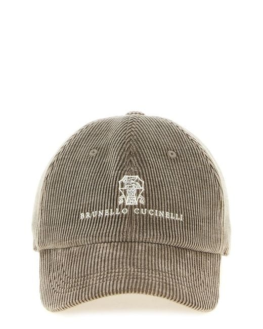 Brunello Cucinelli Multicolor 'baseball' Cap for men