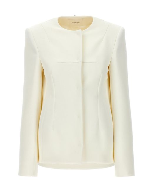 Sportmax White 'Aceri' Jacket