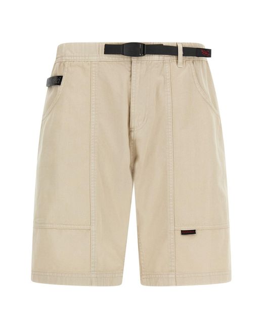 Gramicci Natural 'gadget' Bermuda Shorts for men