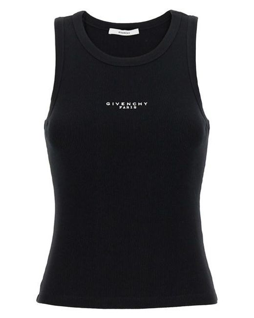 Top Logo di Givenchy in Black