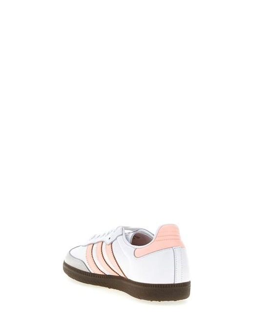 Samba Og Sneakers Bianco-Donna di Adidas Originals in White