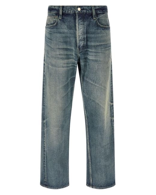 Fear Of God Blue Stone Washed Jeans for men