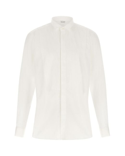 Pal Zileri White Tuxedo Shirt - Ceremony Line for men