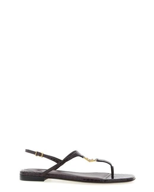 Sandalo Ffold' di Fendi in Black