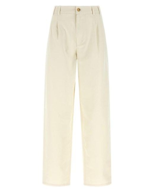 Pantalone 'Willow' di A.P.C. in Natural