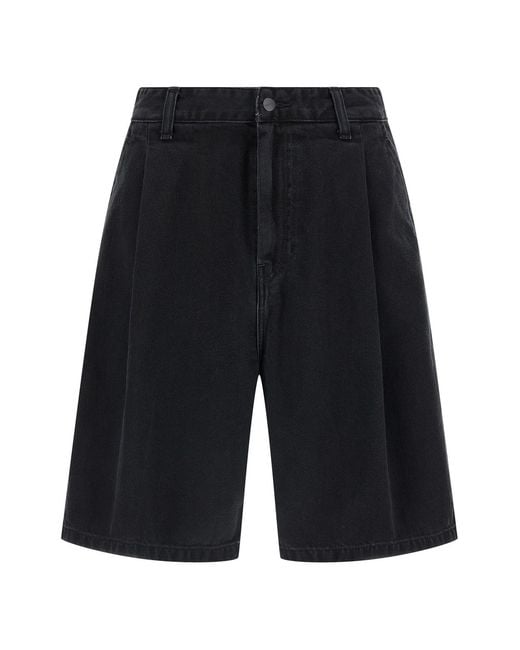 Carhartt Black 'alta' Bermuda Shorts