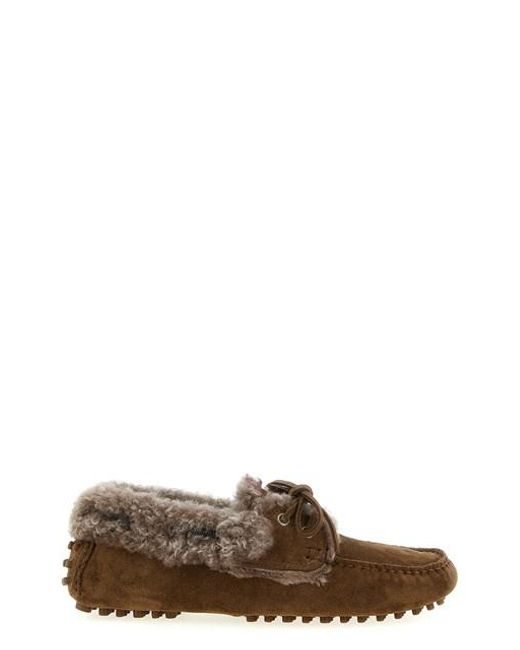 Mocassino 'Driving Loafer' di Brunello Cucinelli in Brown